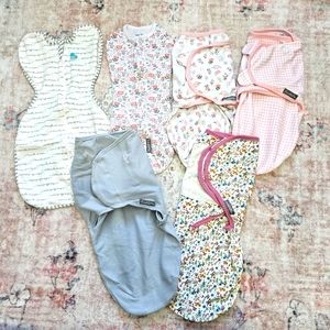 Set of 6 Baby Swaddles